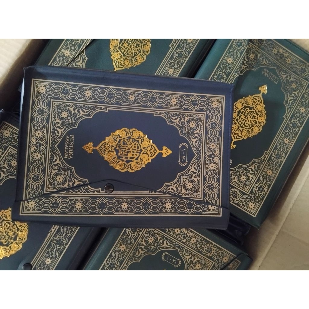 MUSHAF ALQURAN TERPISAH PER JUZ MUJAZA' GARIS 30 JUS UKURAN STANDART