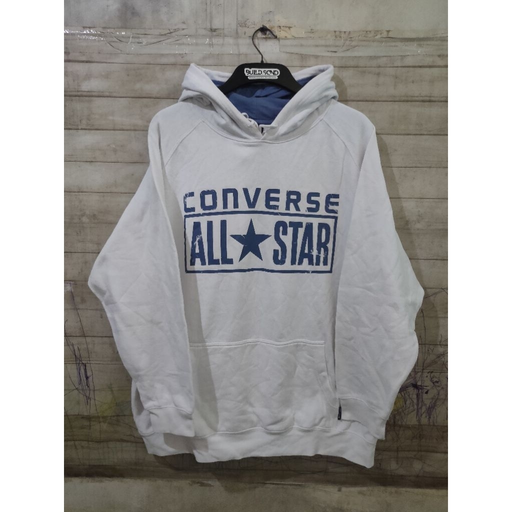 Converse All Star Vintage Hoodie Big Logo Big Size XXL
