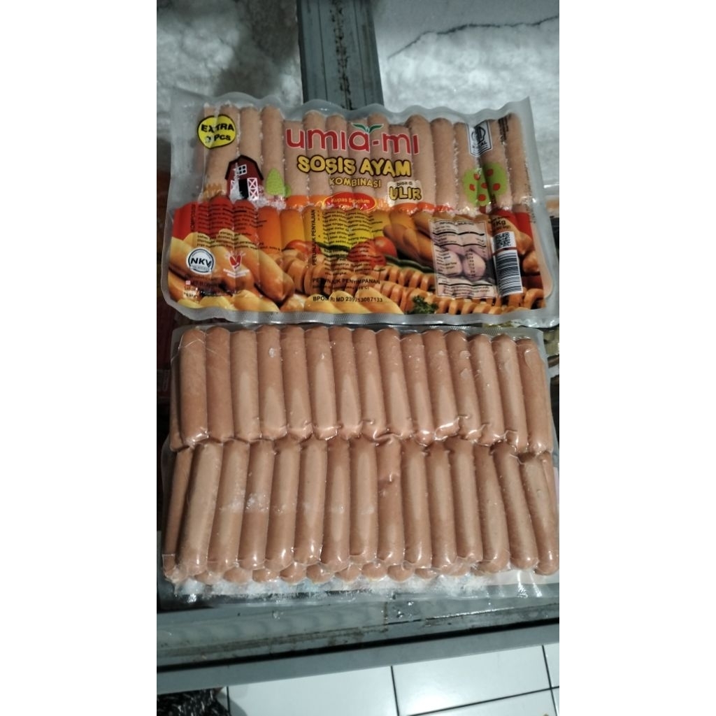 Umiami sosis ayam 1kg isi 60+2