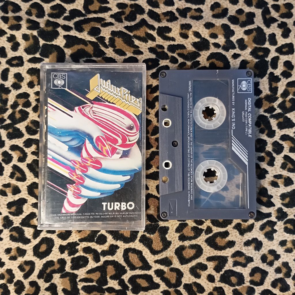 Kaset pita Judas priest - Turbo