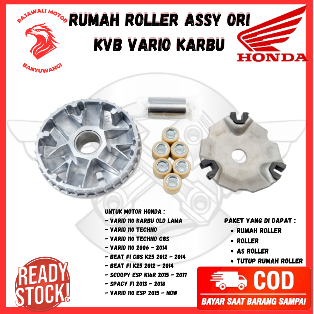 rumah roller beat ori - rumah roller beat carbu - rumah roller kvb - rumah roller vario 110