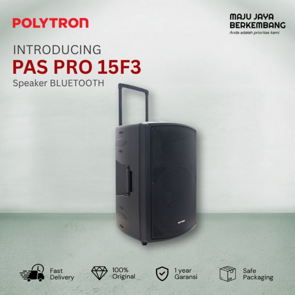 POLYTRON PASPRO 15F3 / PASPRO15F3 SPEAKER PORTABLE