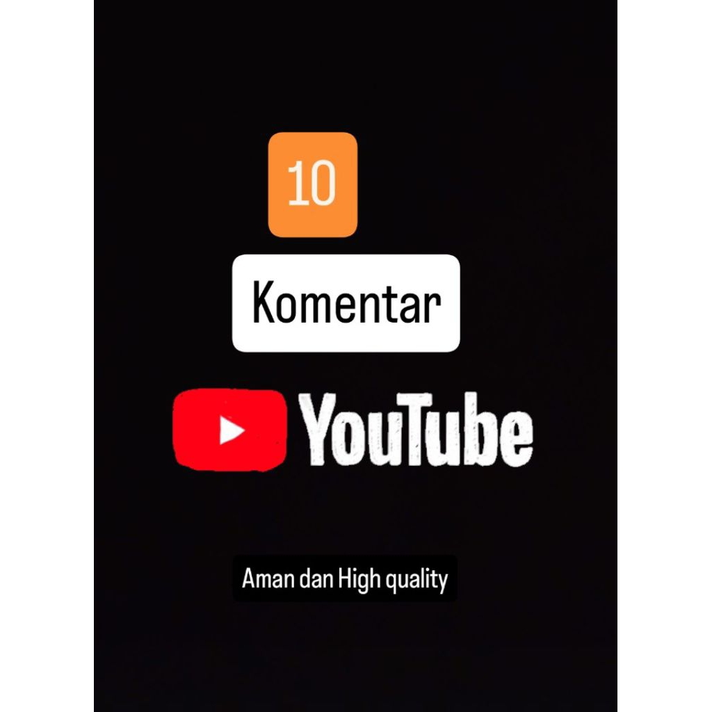 komentar costum youtube | meramaikan akun | komentar youtube | jasa meramaikan komentar