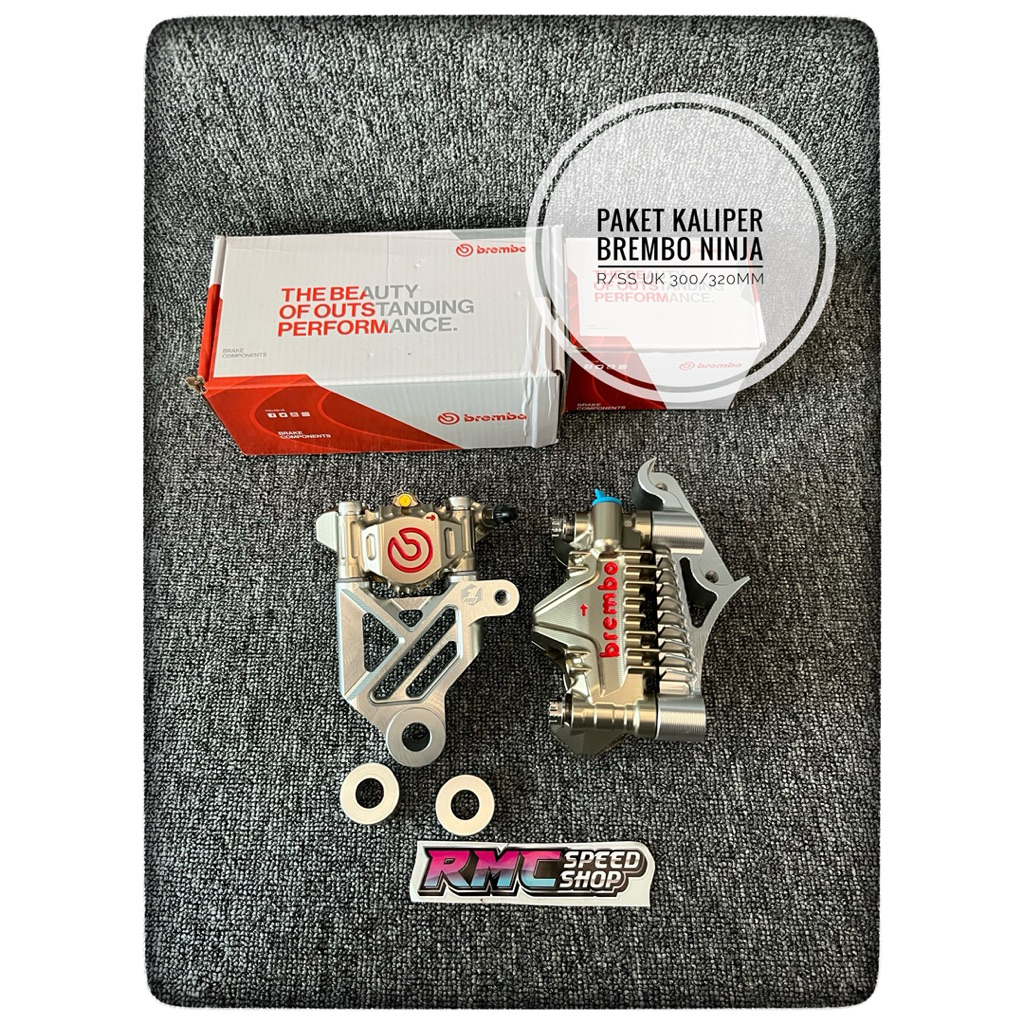 Paket Kaliper Brembo set Ninja R Ninja Ss original Vietnam grade A / Peket kaliper brembo Vietnam Ni
