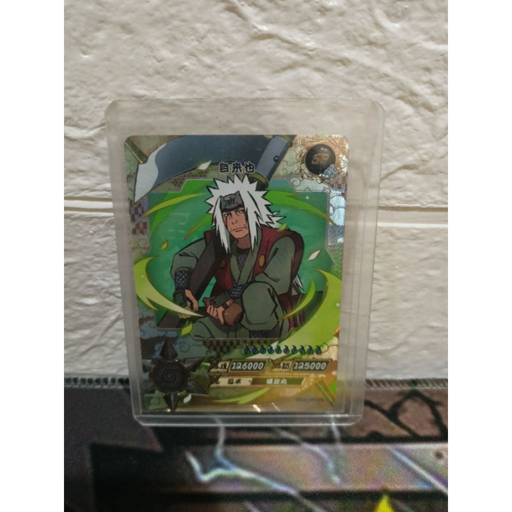 Kartu naruto kayou SP JIRAIYA NINJA AGE