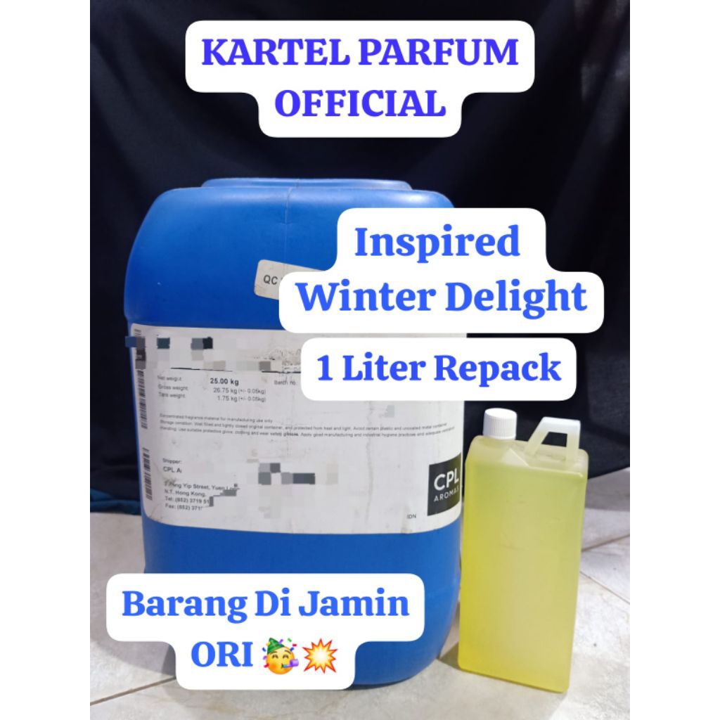 BIBIT PARFUM ORI | WINTER DELIGHT | 1LITER REPACK | CPL