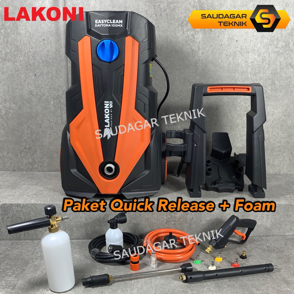 Jet Cleaner Lakoni Daytona 100MX Mesin Steam Cuci Mobil Motor AC Lakoni Easyclean Daytona 100 MX Hig