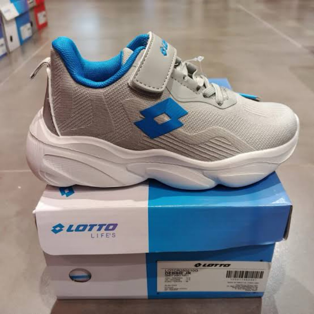 LOTTO DEBBIE JR SEPATU ANAK LOTTO -GREY