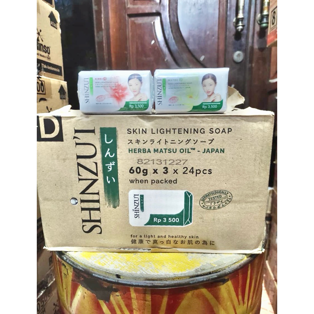 SABUN BATANG SHINZUI 60gr 1DUS