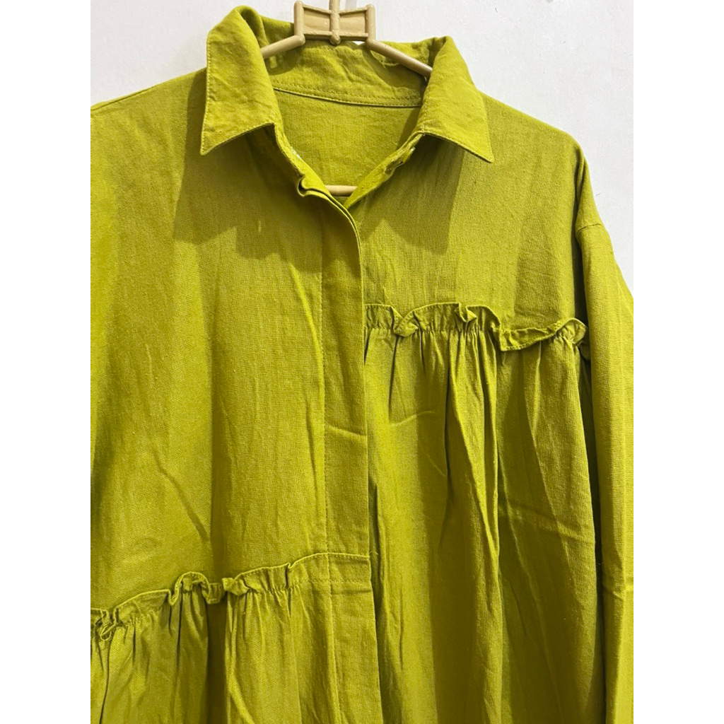 Carren top linen | Blouse Wanita | Blouse linen