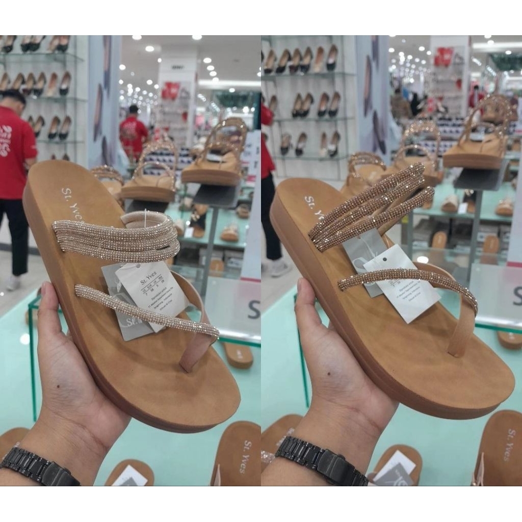 sandal wedges wanita st.yves
