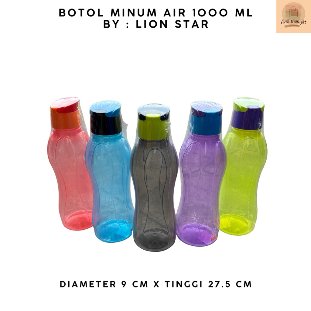 Lion star - Free bubble BOTOL AIR REGEN 1000 ML LS / BOTOL MINUM 1000 ML LION STAR