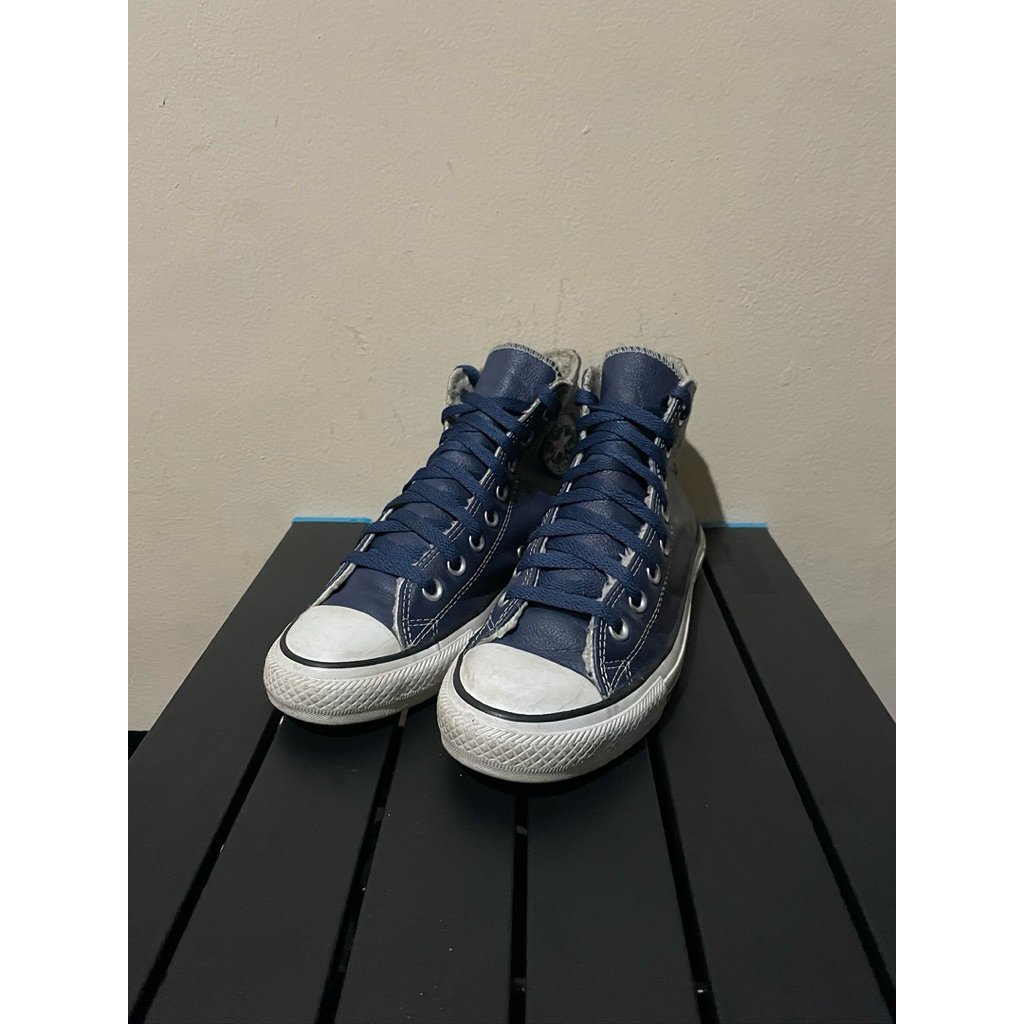 Converse Chuck Taylor Allstar Hi Leather Navy