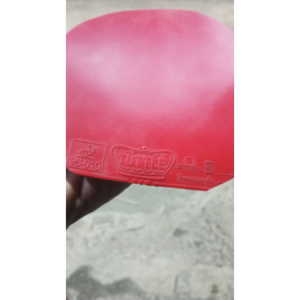 karet tenis meja defence anti plus spon der materialis