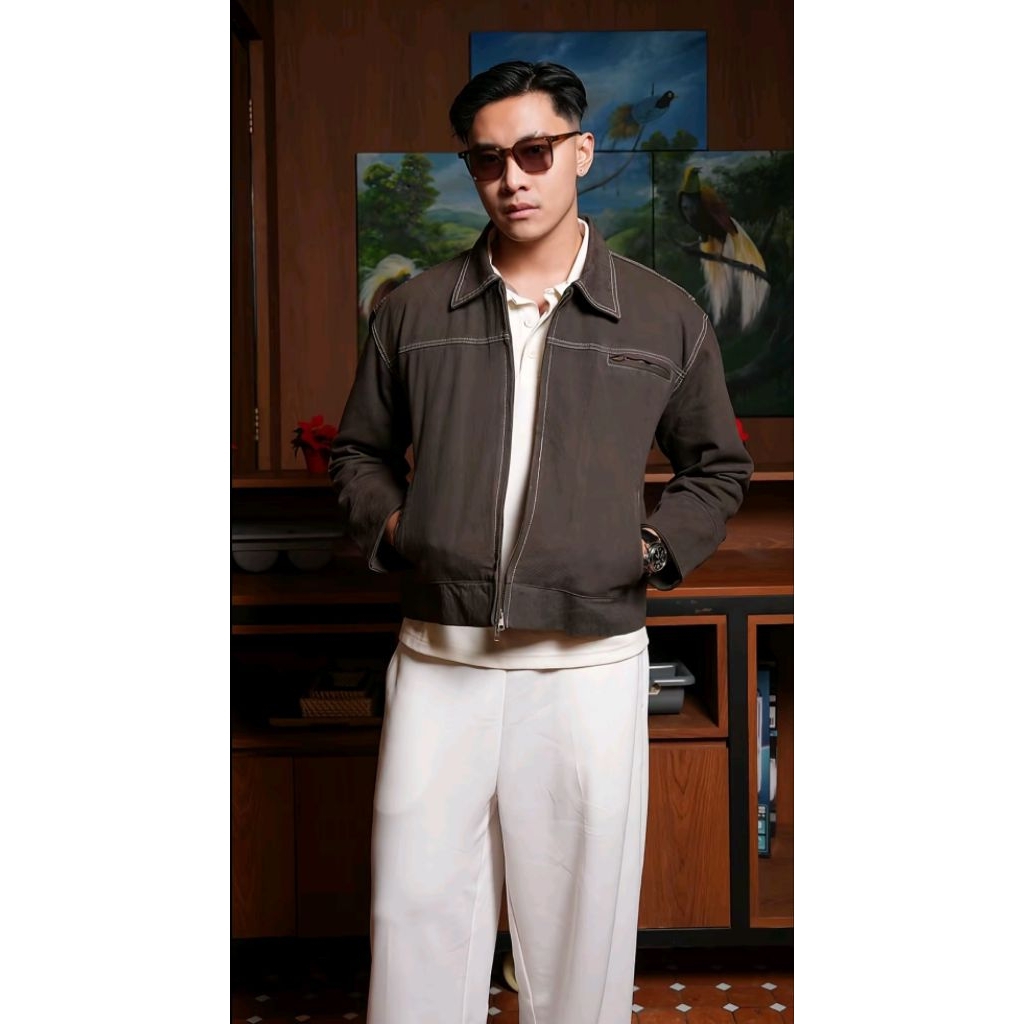 signore washed detroit denim v2 double zipper jacket