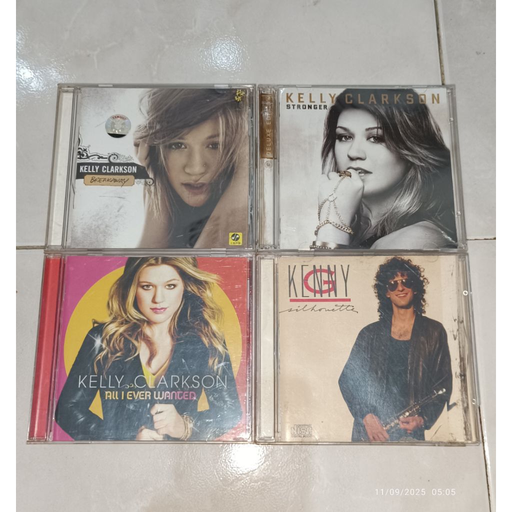 cd KELLY CLARKSON-Breakway / KELLY CLARKSON-Stronger (Deluxe Edition) / KELLY CLARKSON-All I Ever Wa