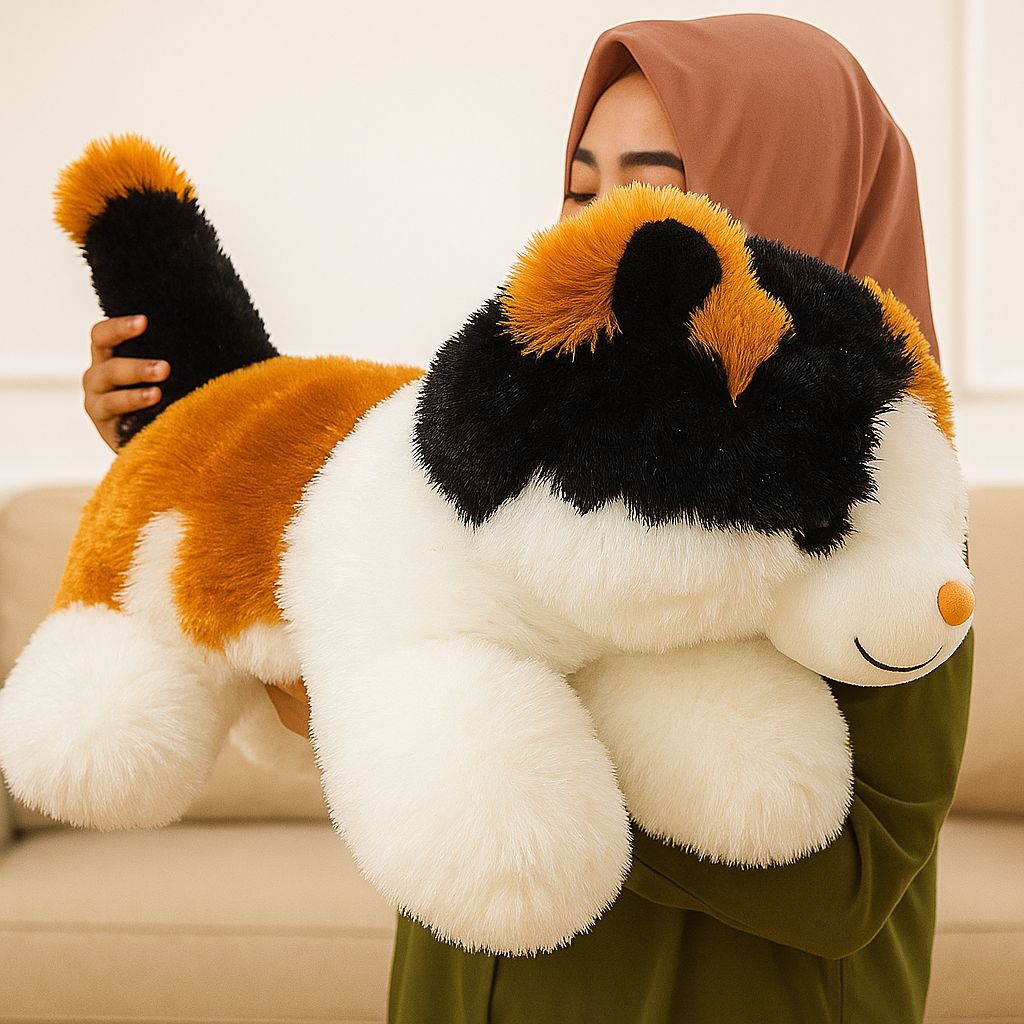 Boneka Kucing Jumbo Hadiah Ulang Tahun Termewah Anak Perempuan
