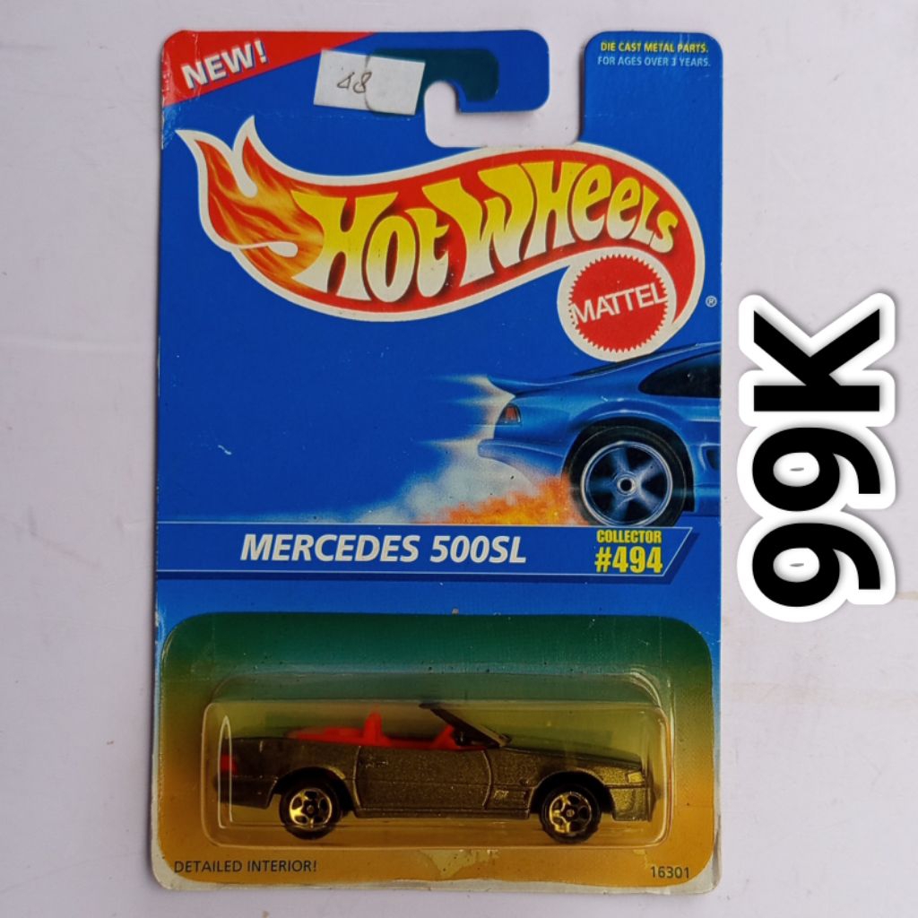 Hot Wheels Mercedes Benz 500SL