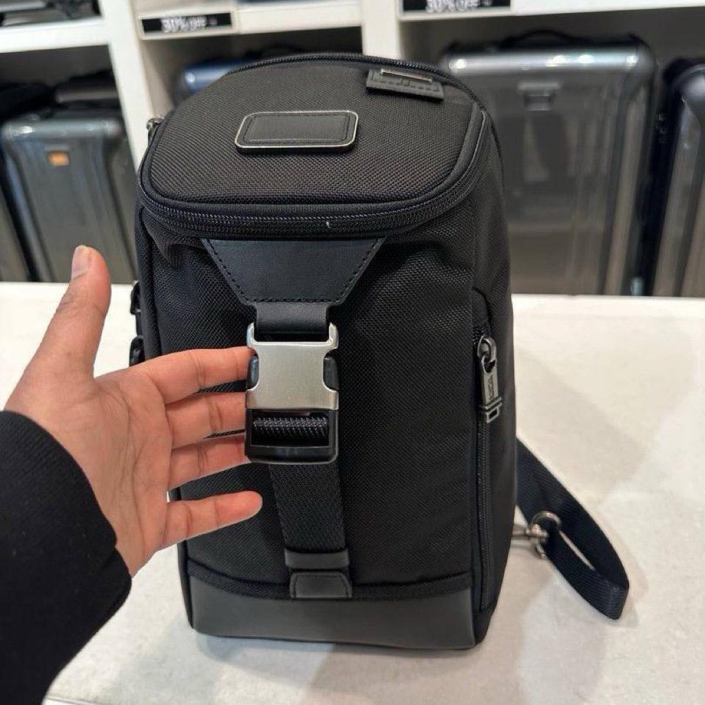 TAS BACKPACK TAS SLEMPANG PRIA TUM1 TUMI WOODLAND SLING BAG