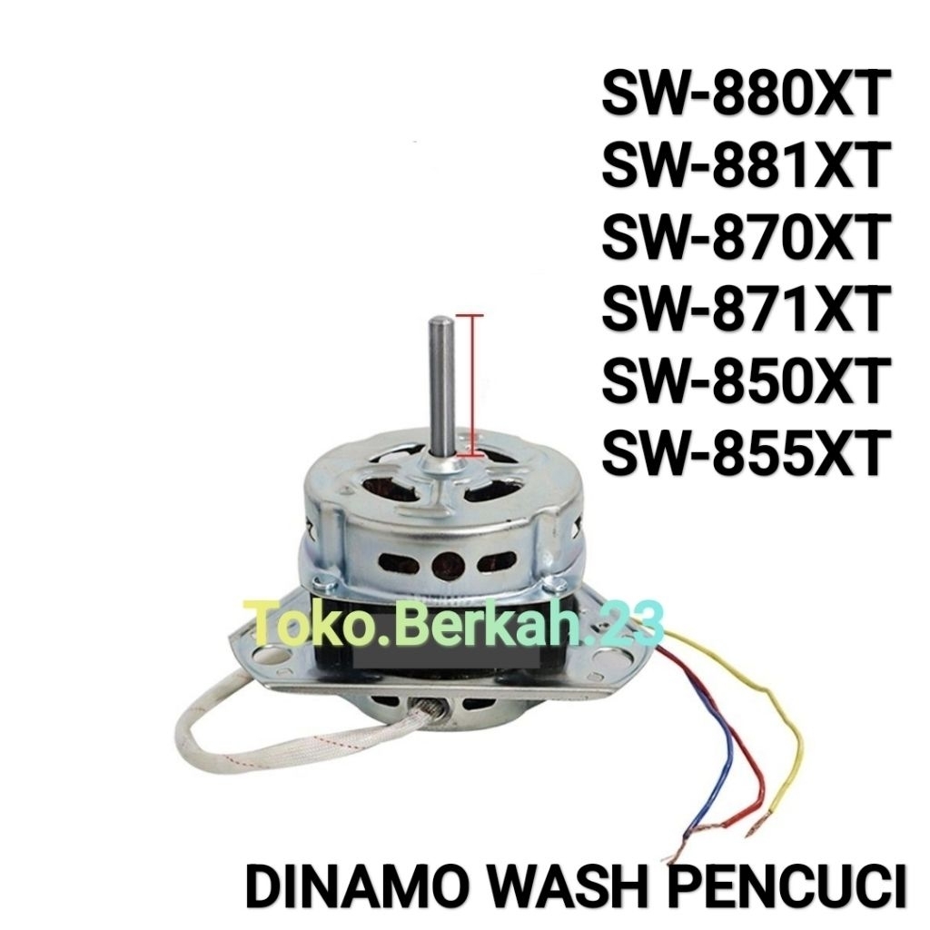 DINAMO PENCUCI MESIN CUCI SANYO 8 Kg SW-880XT SW-881XT SW-870XT SW-871XT SW-850XT SW-855XT Motor Was