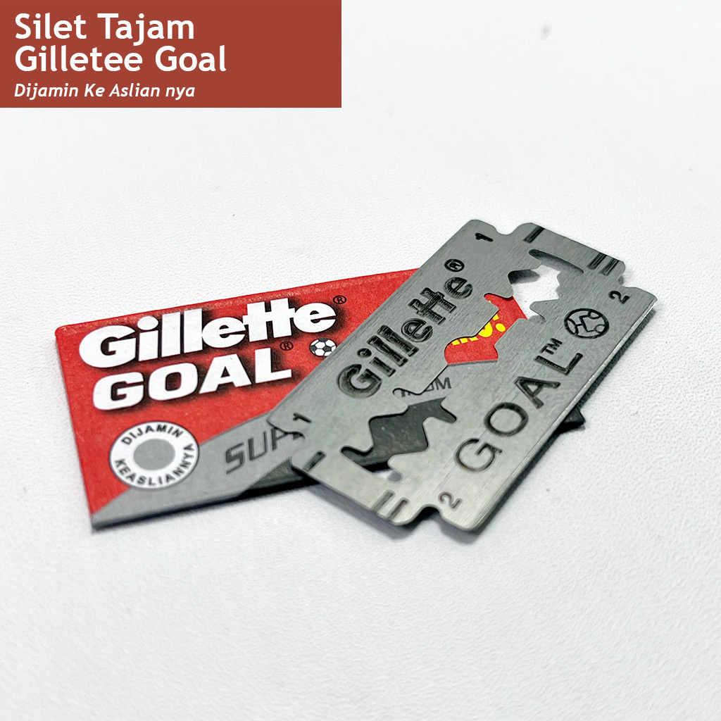 Silet Goal Super Premium / Silet Gillete Goal / Silet Tajam