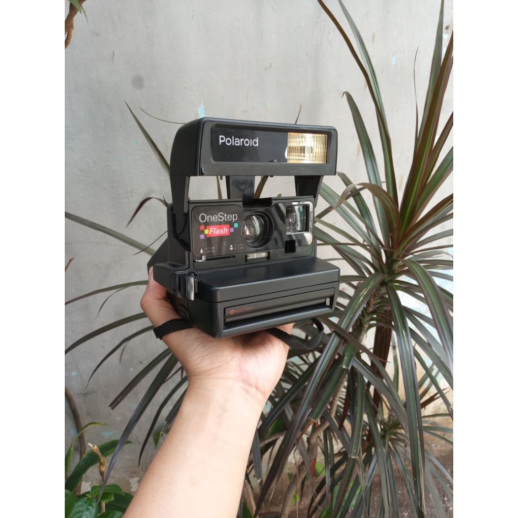 Camera Polaroid Onestep Flash Kamera Polaroid Kamera Jadul Lawas Vintage Camera