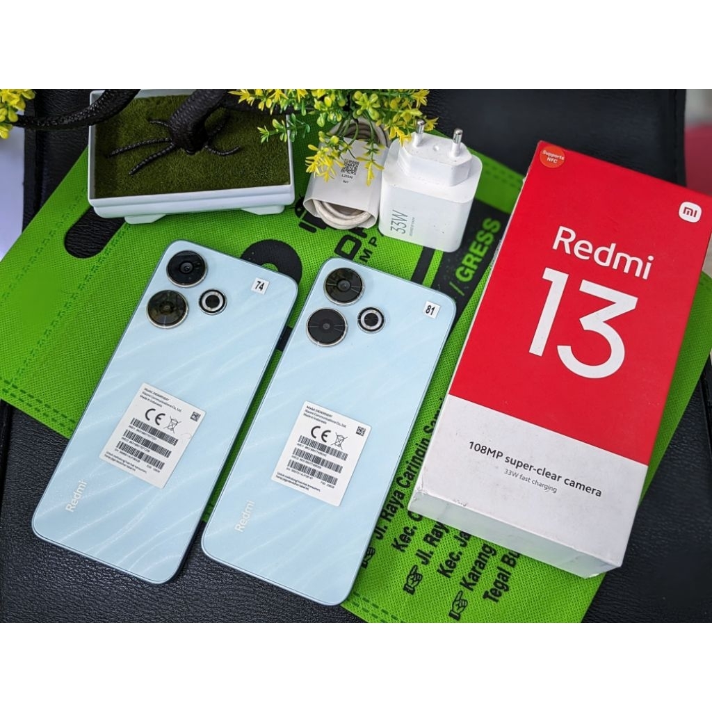 XIAOMI REDMI 13 RAM 8/128GB FULLSET (SECOND) ORIGINAL