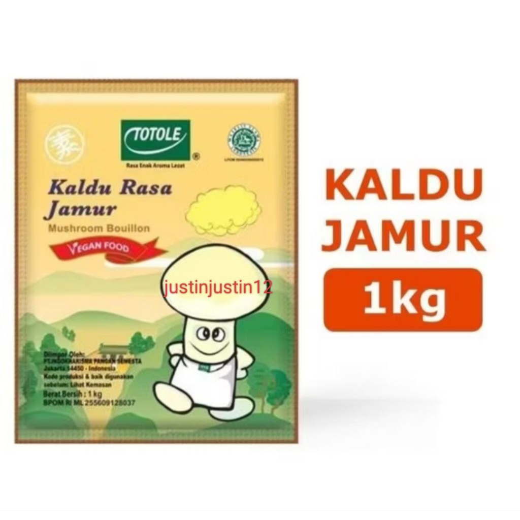 Totole Kaldu Jamur JUMBO 1 KG / 1000 Gram Totole 1kg 1000g
