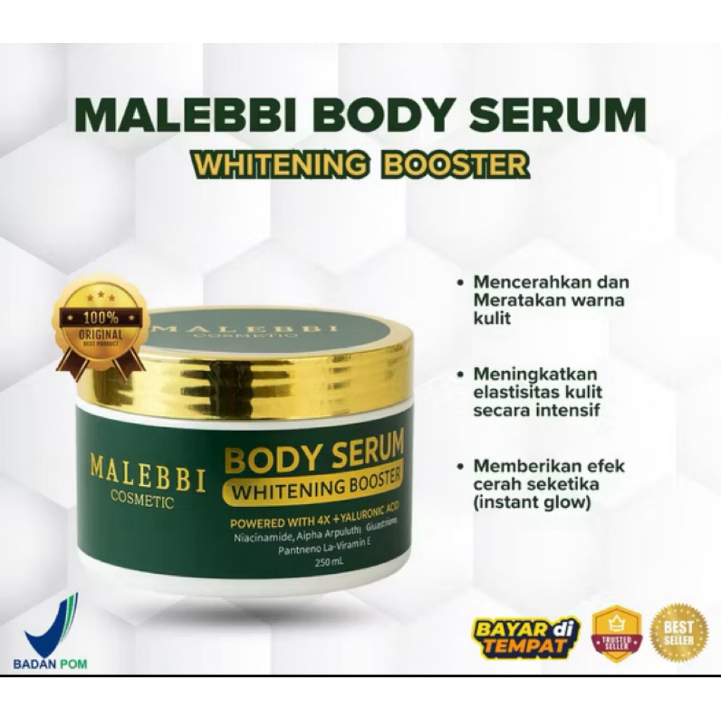 Body Serum Malebbi 100% Bpom Original Untuk Semua Jenis Kulit