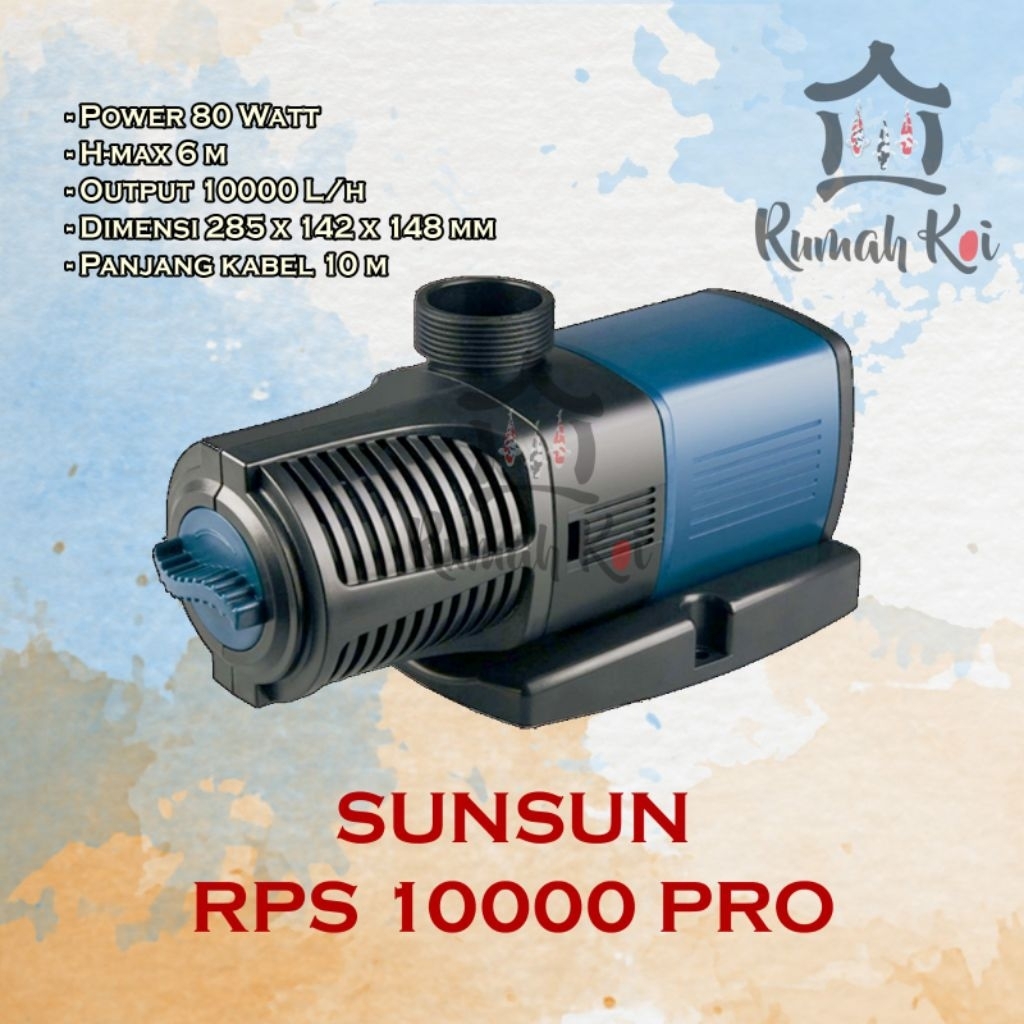 Sunsun RPS 10000 pro series pompa hemat listrik