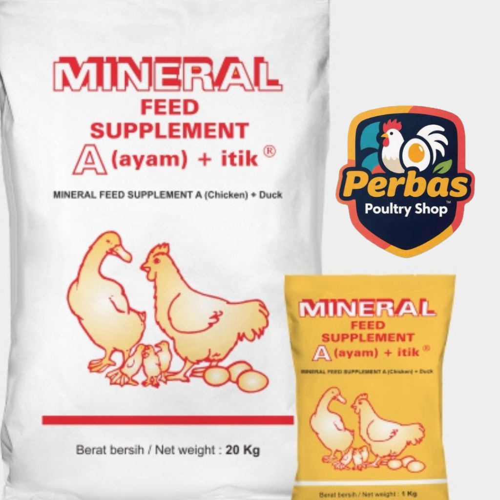 Mineral suplemen ayam bebek medion murah