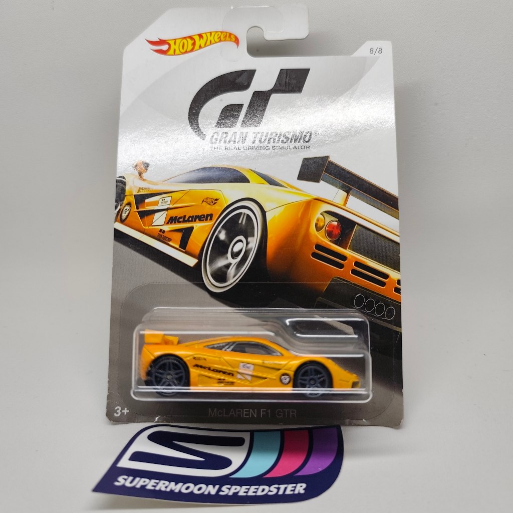 Hot Wheels McLaren F1 GTR Yellow