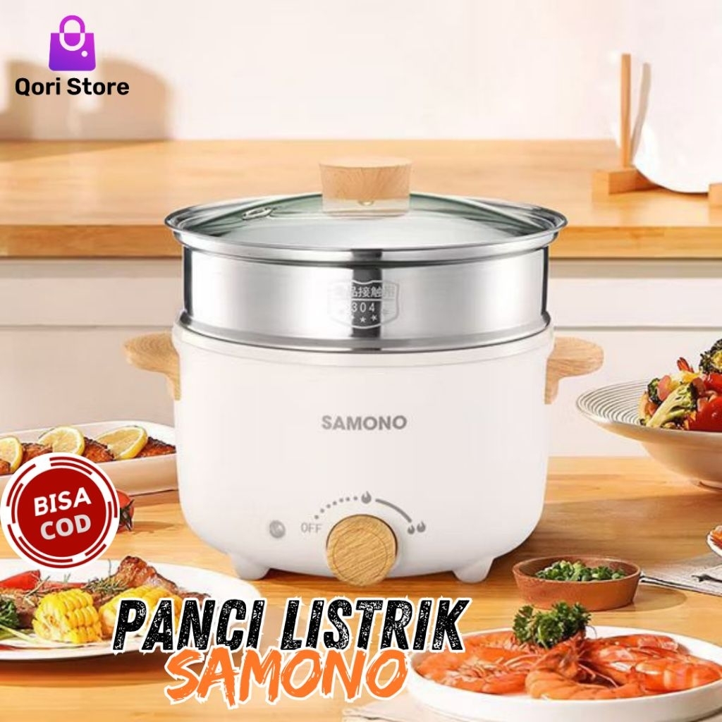 Qori Store - Samono Panci Listrik SW-DG01S / Panci Listrik Samono / Samono PancilListrik / Panci Lis