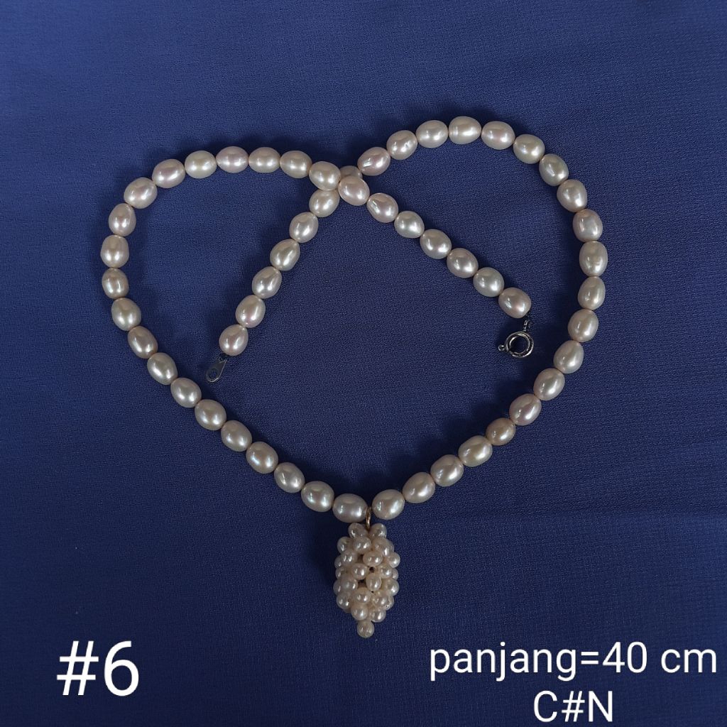kalung natural mutiara #6
