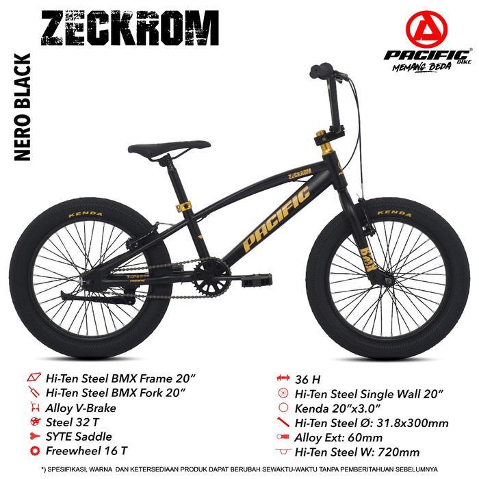 Sepeda Anak Bmx Pacific Zeckrom 20 Inch Sepeda BMX 20 Inch Pacific