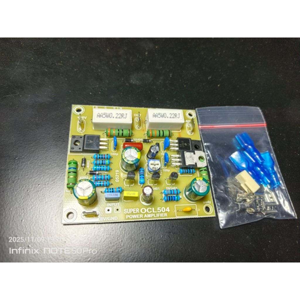 KIT DRIVER POWER SUPER OCL/SOCL 504 MONO 500W ASLI ORIGINAL