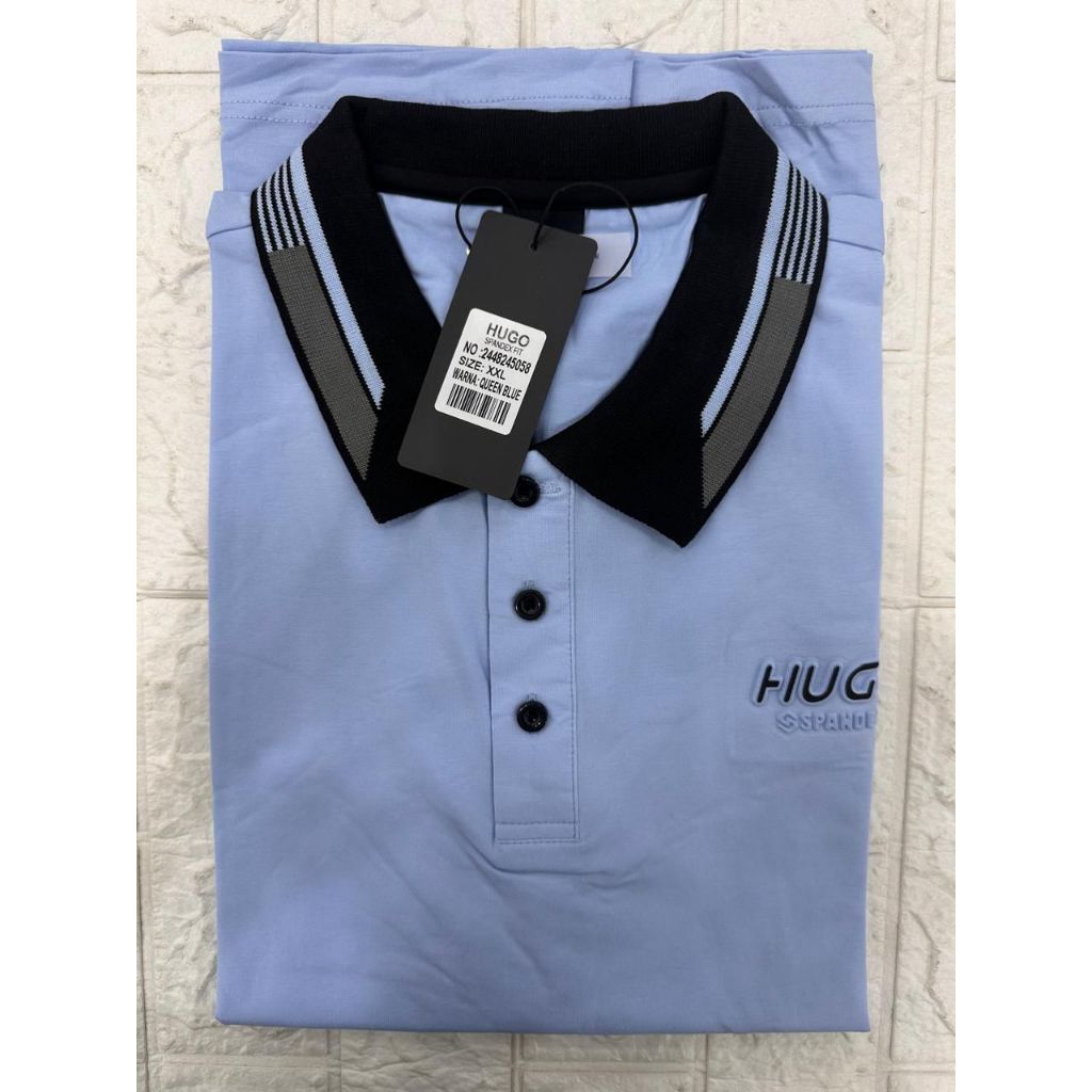 Kaos kerah HG selection jumbo 2XL 3XL 4XL Kaos kerah HG selection jumbo pria