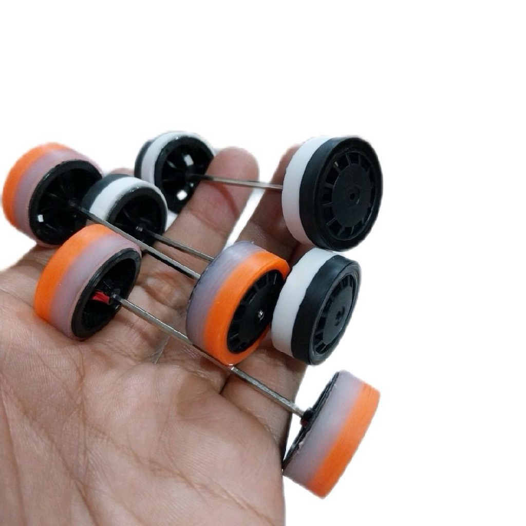 BAN BUBUT TAMIYA DUA WARNA (PELEK CARBON)