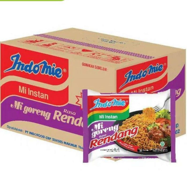 Indomie Goreng Rendang / Indomie Goreng 1 Dus