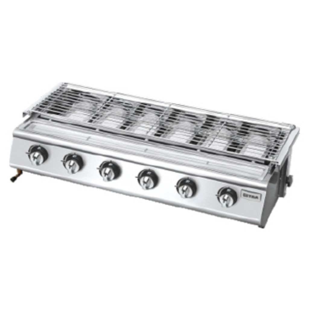 Griller Gas Getra 6 Tungku Tipe BS216