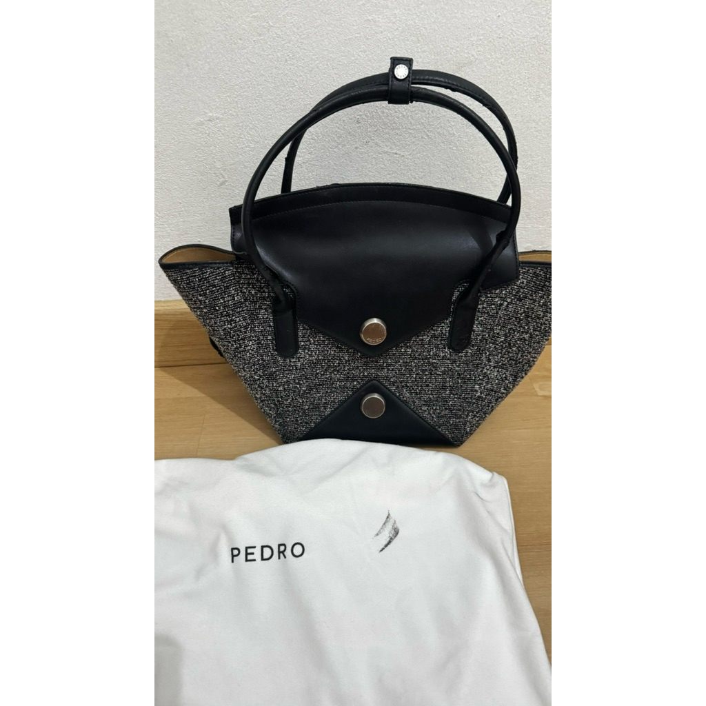 Pedro Bag Orb Leather Black