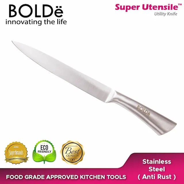 pisau bolde/super knife titanium utility