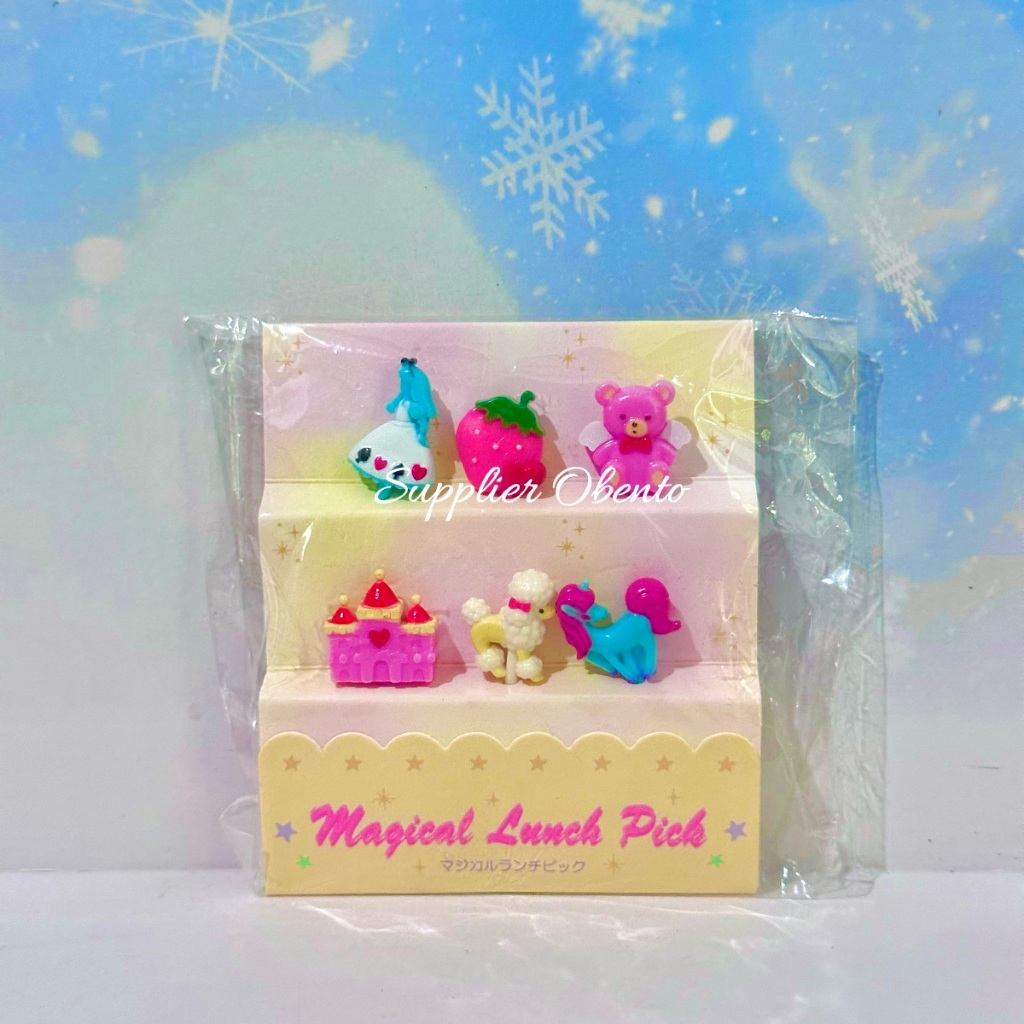RARE Glasses Pick Food Picks Lunch Pick Bento Props Pick - Tusukan Bento Tusukan Buah Tusukan Kacama