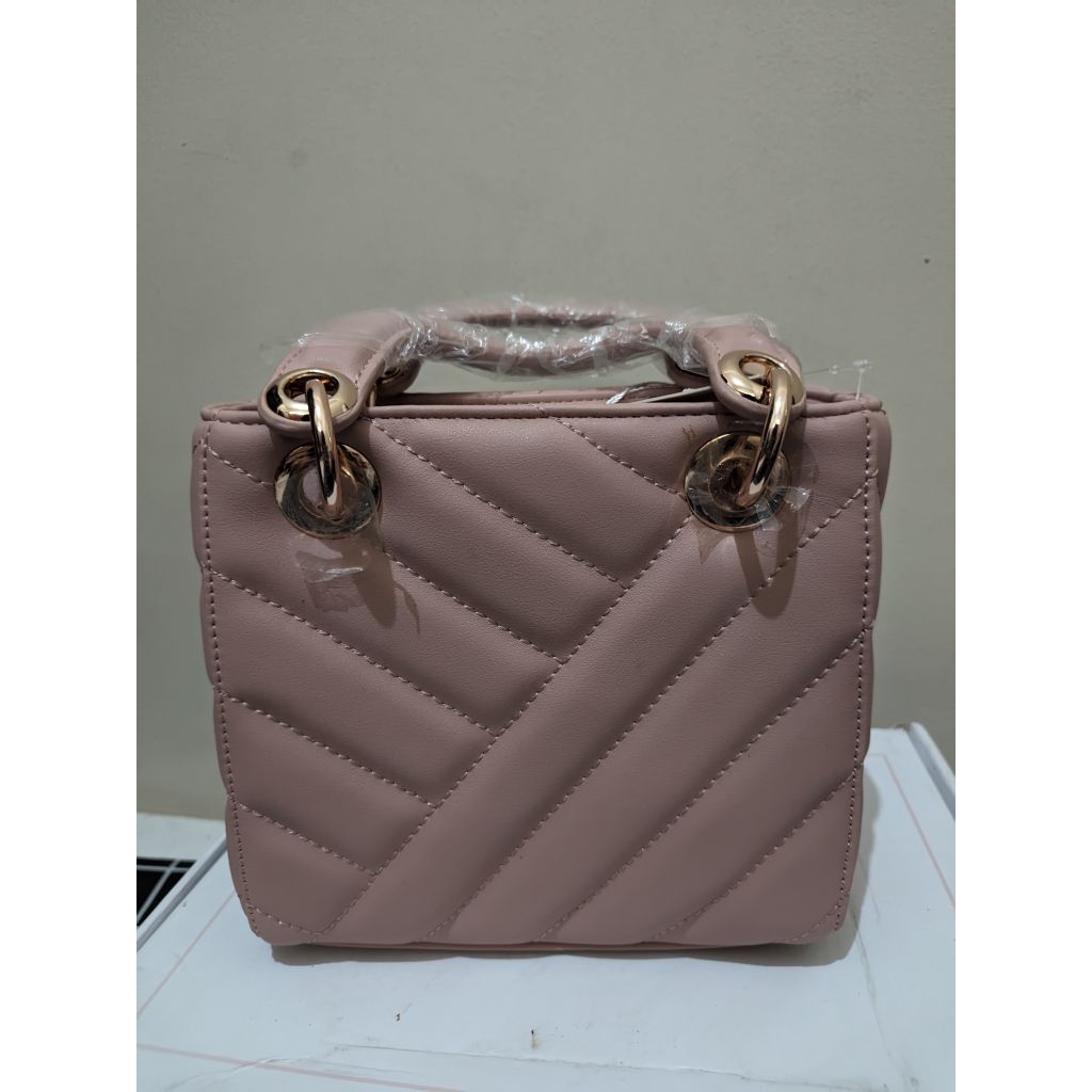 LBYLCB LIMITED Yasha Bag Petal Pink + Twilly Mary's Rose