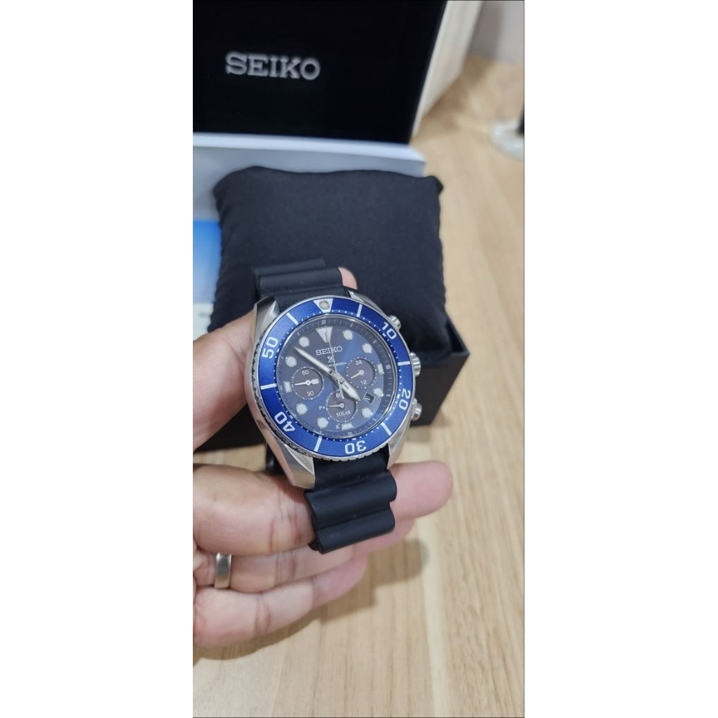 Jam Seiko X Prospex Solar Sumo Chronograph