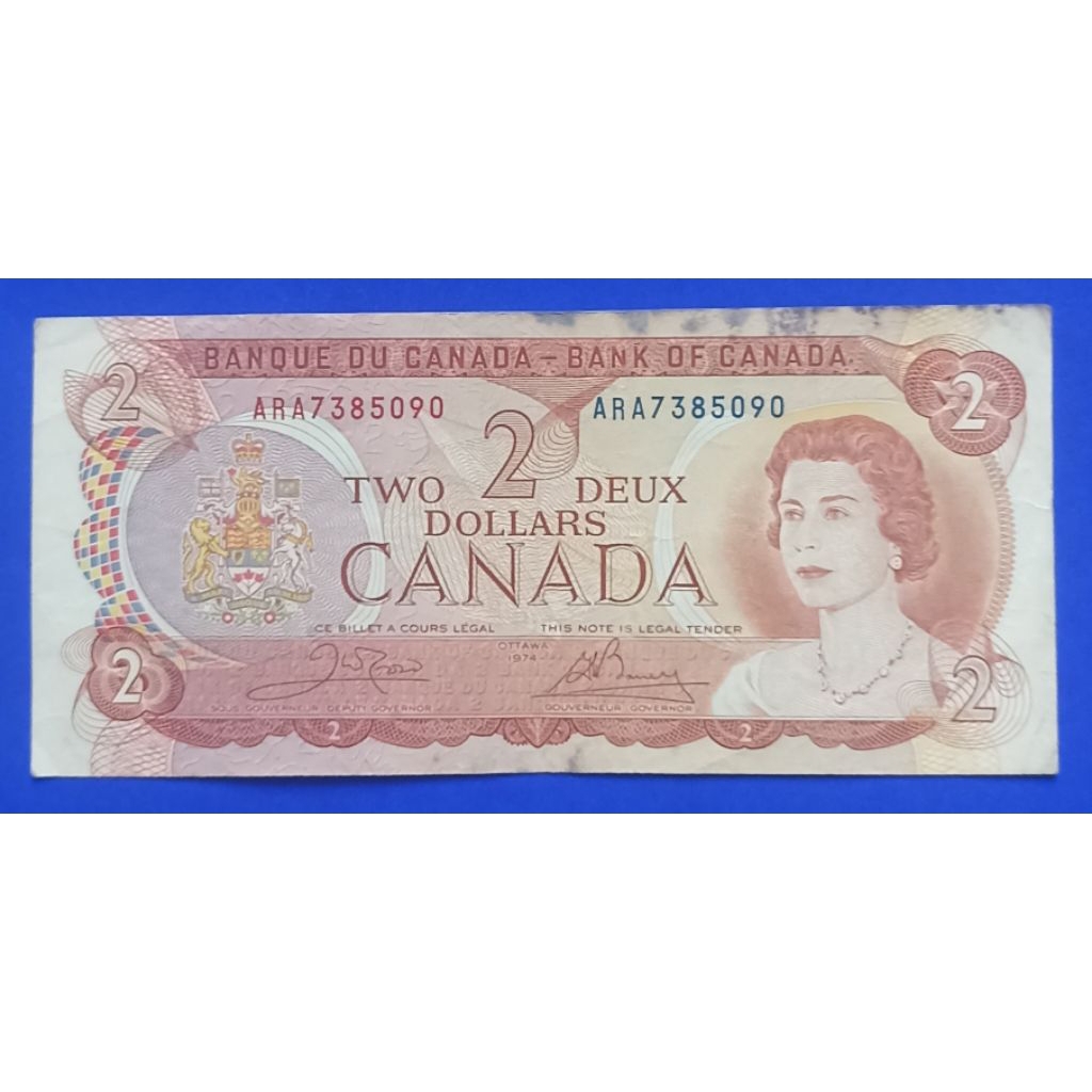UANG CANADA PECAHAN 2 DOLLARS