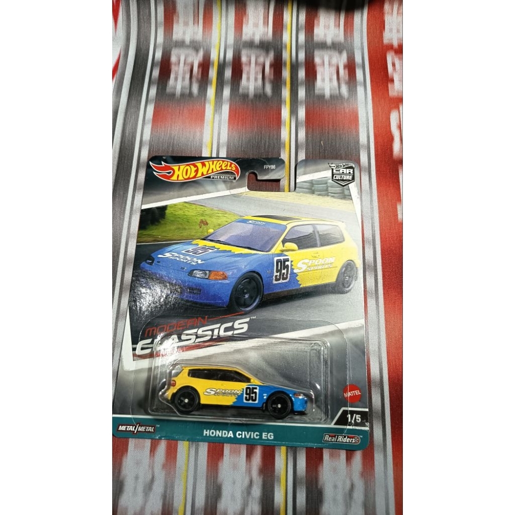 HotWheels Premium Civic Eg Spoon+protect