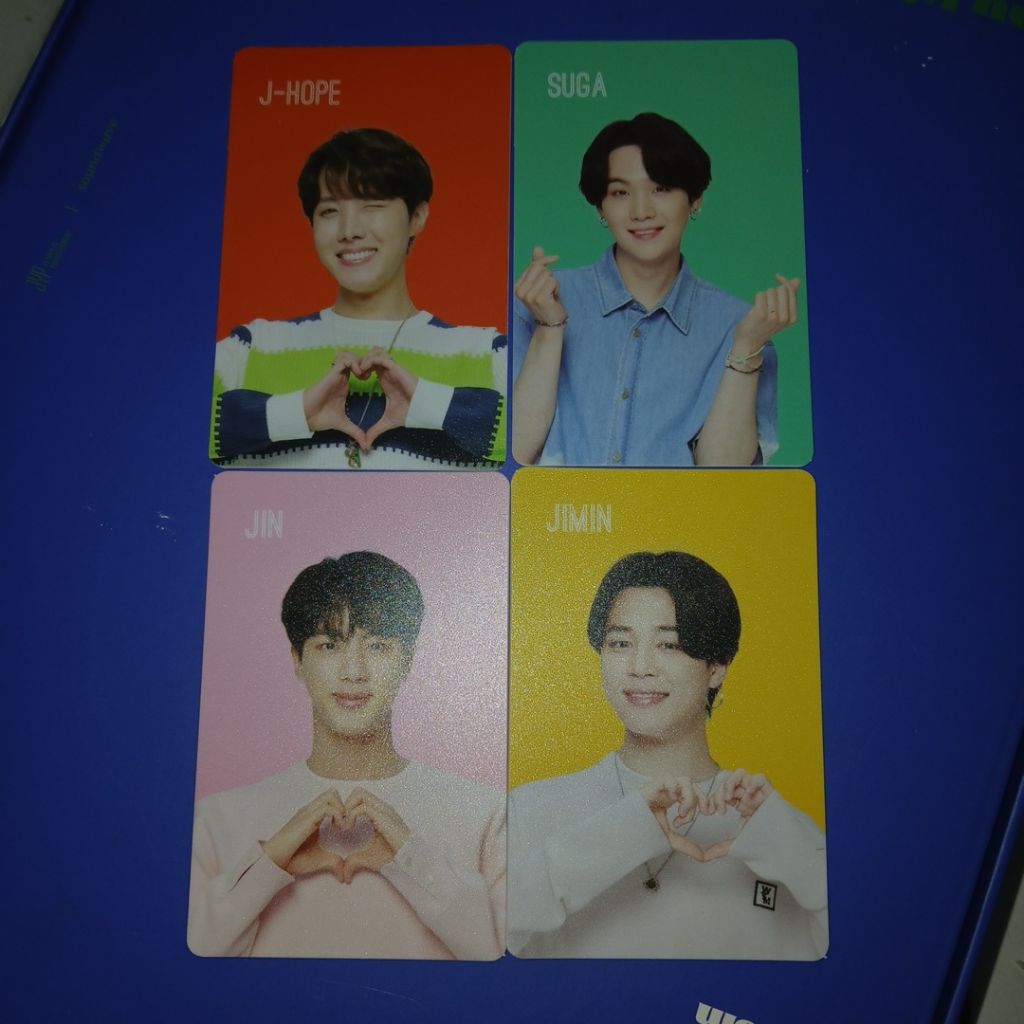 [BTS] Chilsung Cider Photocard PC J-Hope Suga Jin Jimin