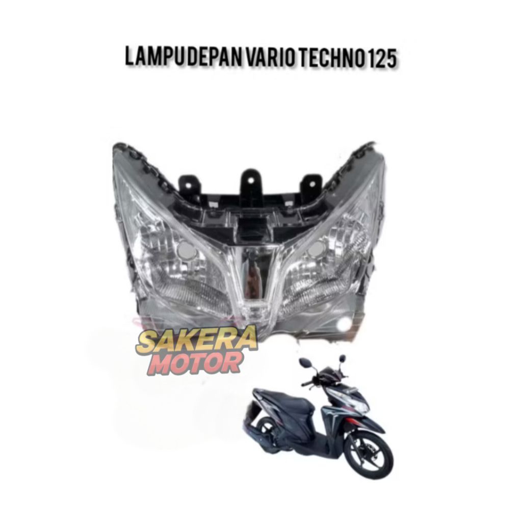 reflektor Vario techno 125/lampu depan Vario techno 125
