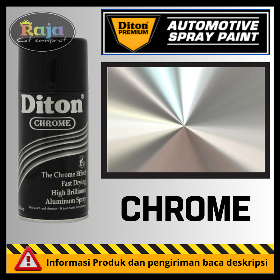 Diton Spray Paint : Chrome